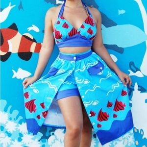 Bettie Page What a Catch Playsuit💋